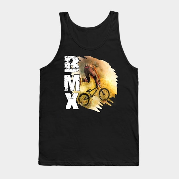 BMX Downhill Tank Top by Shirtrunner1